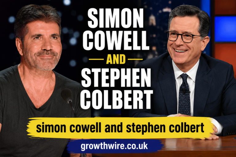 Simon Cowell and Stephen Colbert: Two Very Different Entertainment Powerhouses simon cowell and stephen colbert
