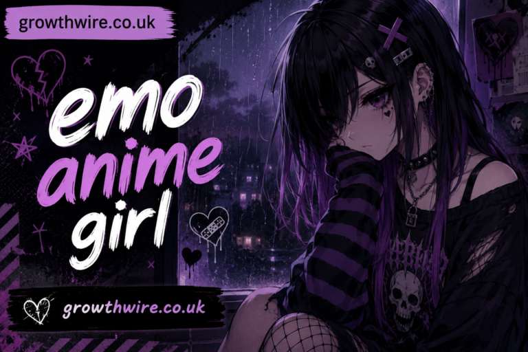 emo anime girl