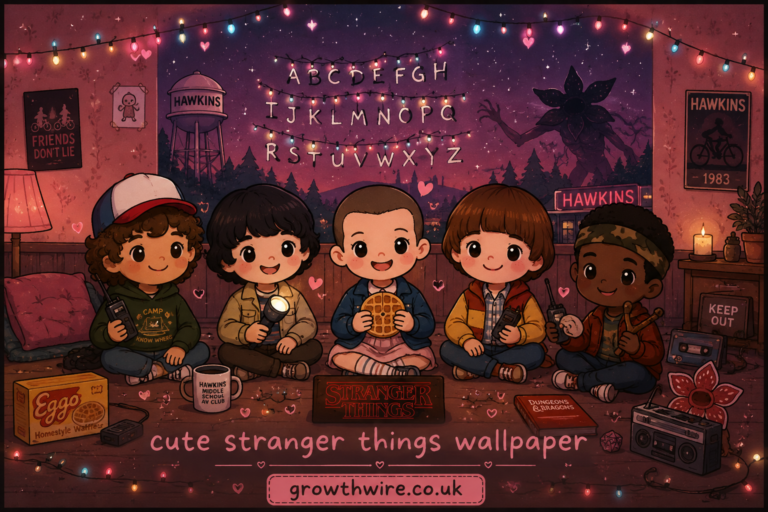 cute stranger things wallpaper