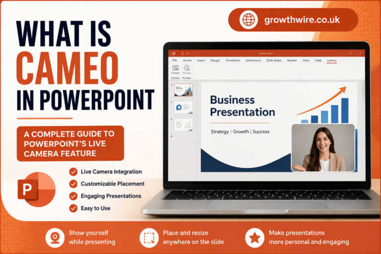 what is cameo in powerpoint