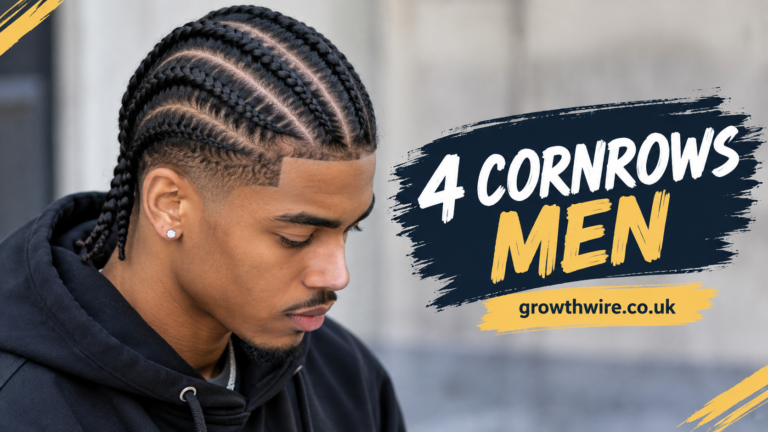 4 Cornrows Men: A Complete Guide to the Stylish and Versatile Hairstyle 4 cornrows men
